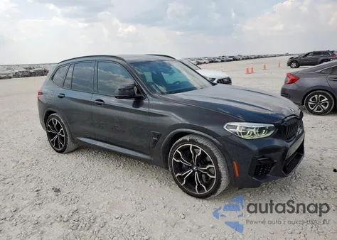 2021 BMW X3 M Competition z USA, uszkodzony, nr VIN 5YMTS0C08M9F87661